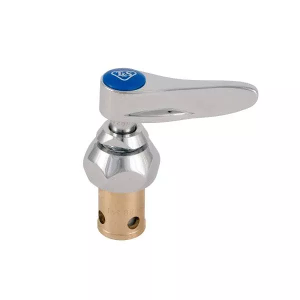 T&S Brass 019639-40 Eterna Cartridge, RTC w/ Spring Check, Lever Handle, Screw, & Index (BLUE)