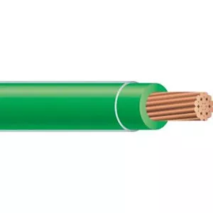 THHN #6 Stranded GREEN Wire, Copper Conductor (500ft Reel)