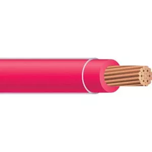 THHN #8 Stranded RED Wire, Copper Conductor (1000ft Reel)