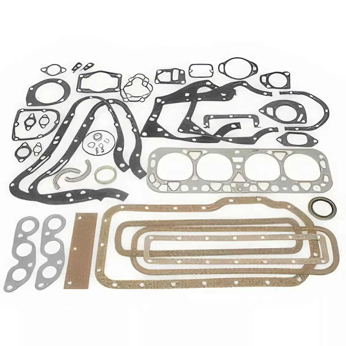 TISCO Full Gasket Set - Less Front Crankshaft Seal for International, 363496R92