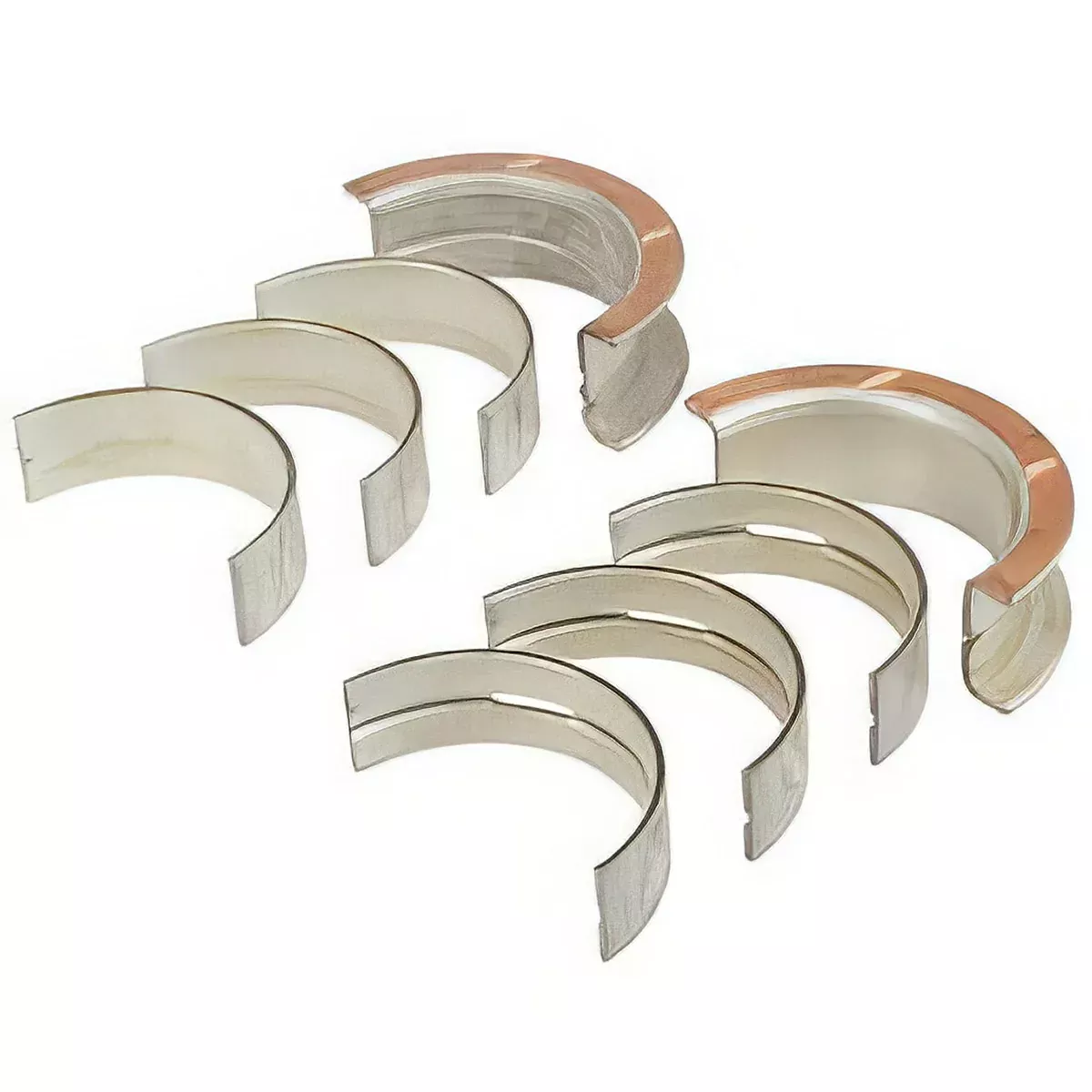 TISCO Main Bearing Set - .010" Oversize for Ford, 87790358, 87790491
