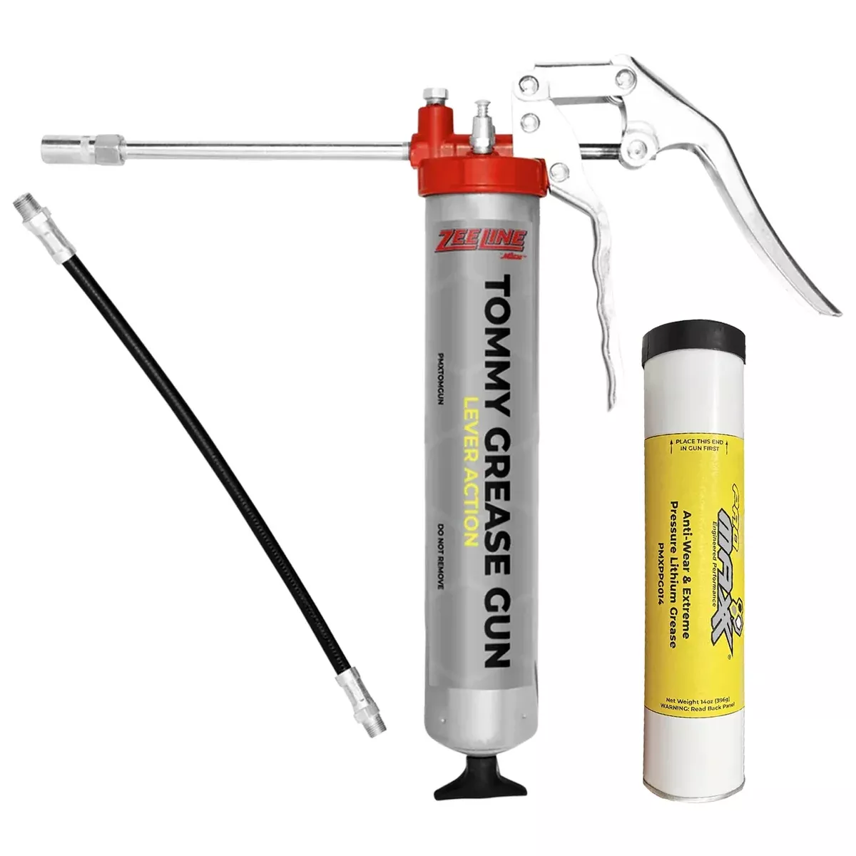 Tommy Pistol Action 6,000 PSI Extreme Pressure Grease Applicator