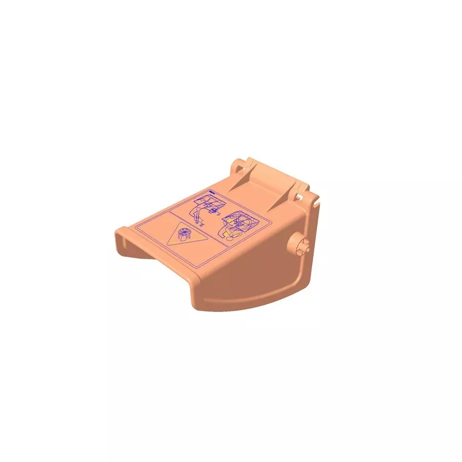 Toro OEM 112-6629 Snowblower Deflector Chute (Plastic) Fits Select Standard Power Max and Power Max HD Snowblower Models.