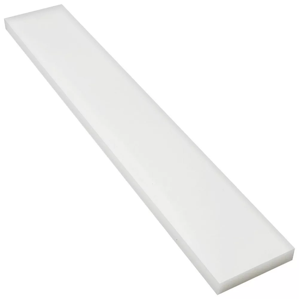 UHMW Plastic Jig Stock, 3/8'' Thick