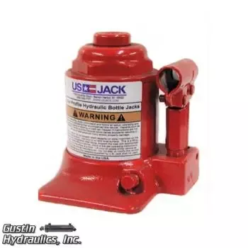 US Jack D-51125-5 12 Ton Low Profile Bottle Jack