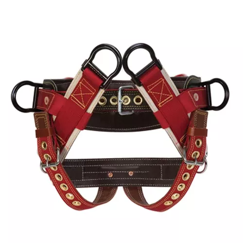 Weaver 08-01033-SM 4-Dee Extra Wide Back Saddle with Nylon Leg Straps, Small