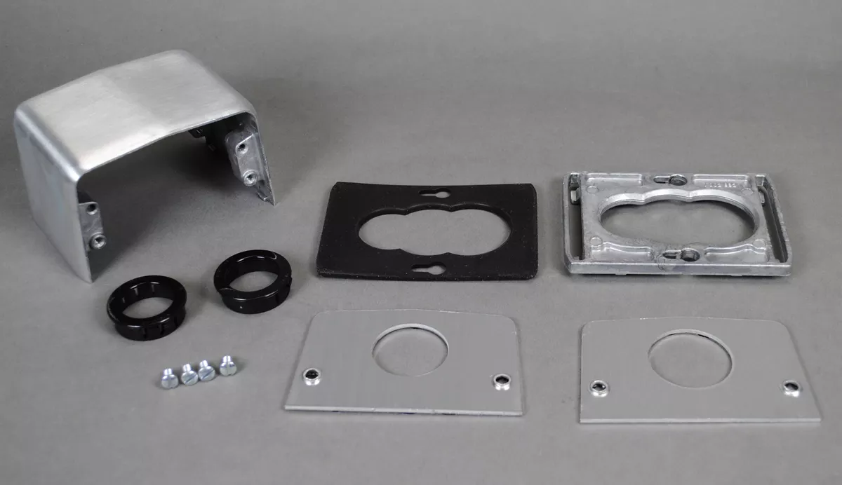 Wiremold 525B 525-Series Series Four-Piece Communication Service Fitting