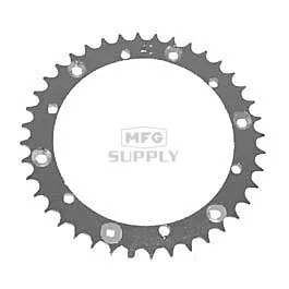 Yamaha ATV 40 tooth rear sprocket. Fits Blaster, Warrior, Raptor, more
