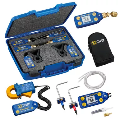 Yellow Jacket YJACK Complete Wireless Probe Kit with Manometer, Vacuum, Pressure, Temperature, Psychrometer and Current Probes