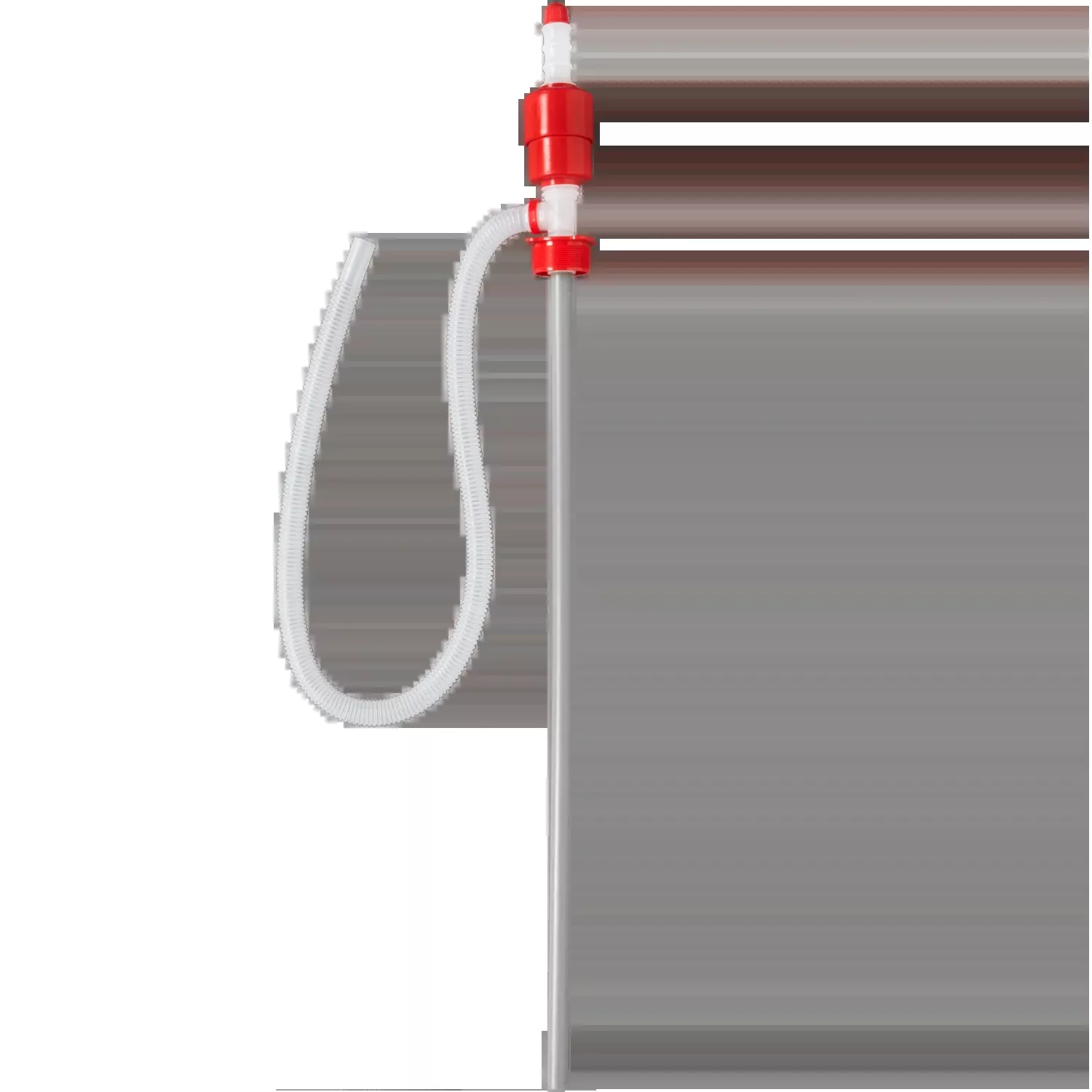 ZE10020W - Polyethylene/Polypropylene Siphon Drum Pump with Hose (5 Gallons Per Minute)