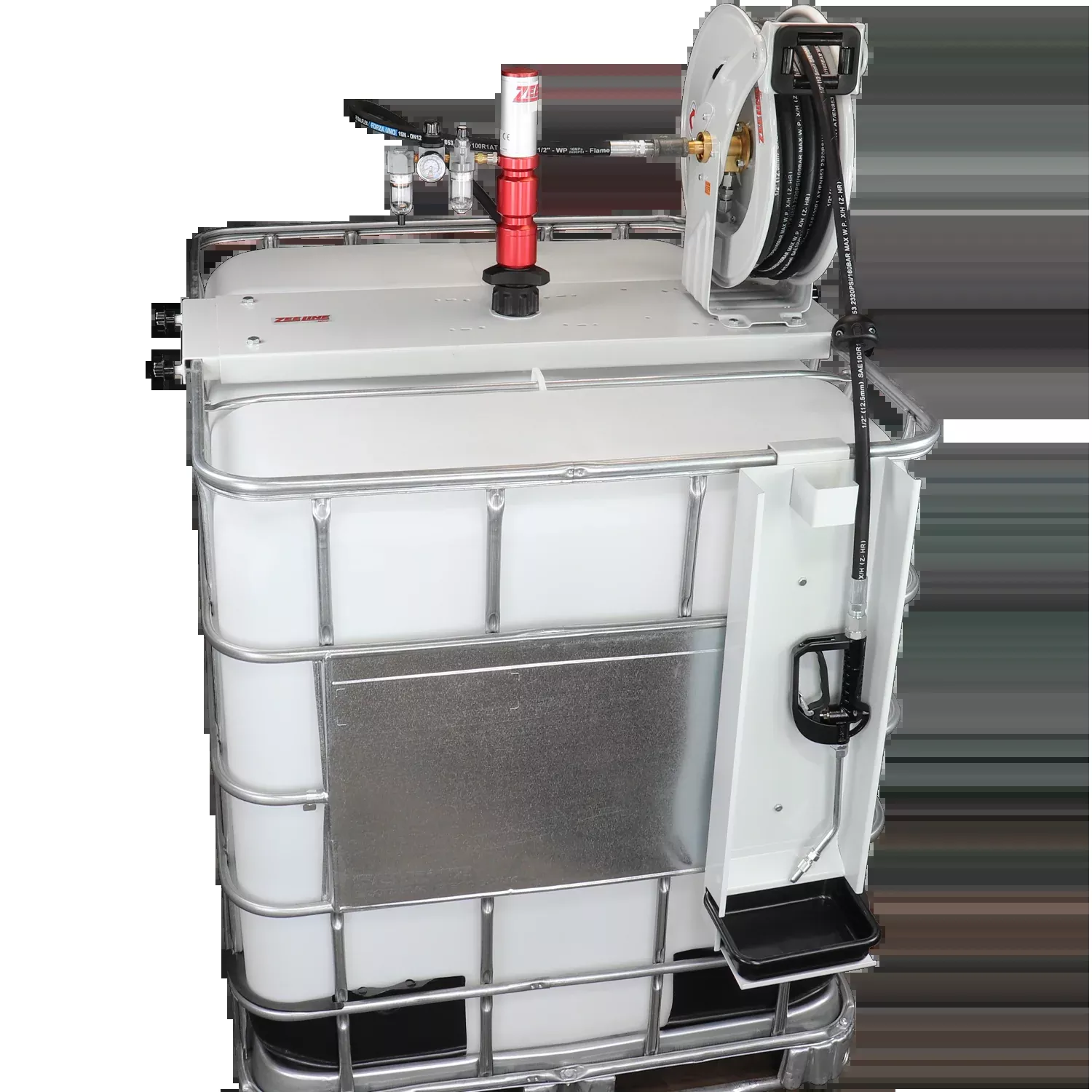 ZE1700PK-IBC-400 - 3:1 Premium Series Pump Kit IBC w/reel & control valve