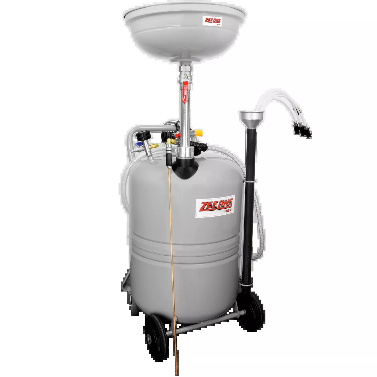 ZE21CM – 21-Gallon Professional Combination Oil Drain & Fluid Evacuator