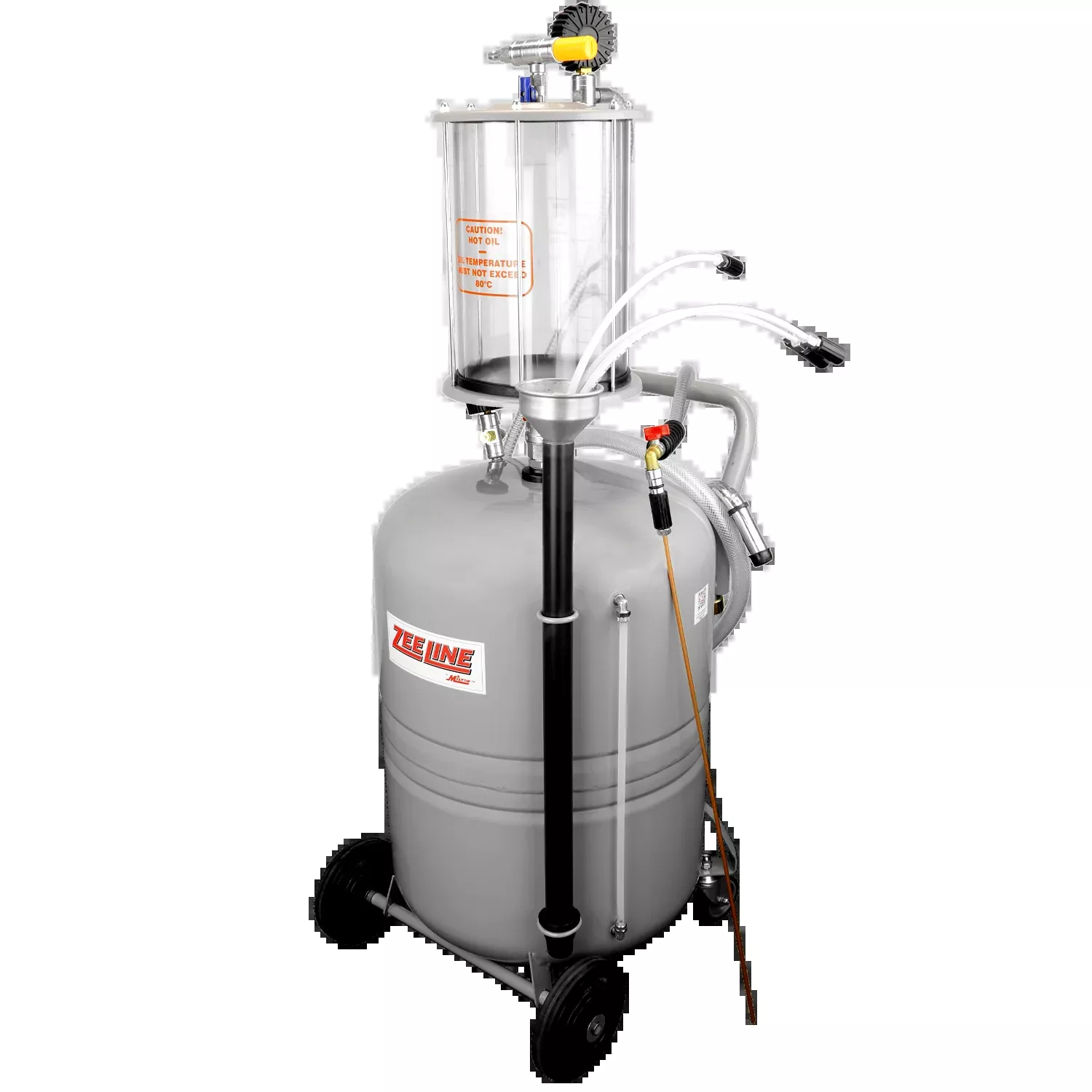 ZE21EVB – 21-Gallon Professional Fluid Evacuator w/Measuring Bowl
