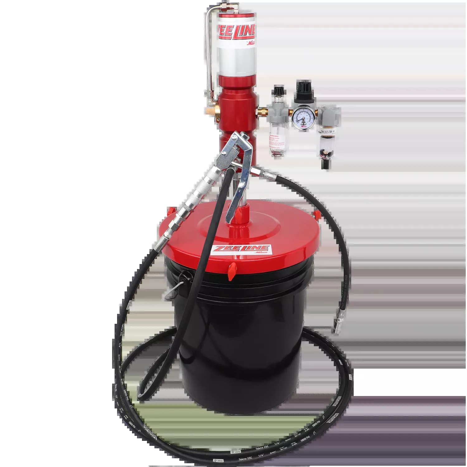 ZE3574PK – 60:1 Premium Grease Pump for 25-50 Lbs. Pails Package