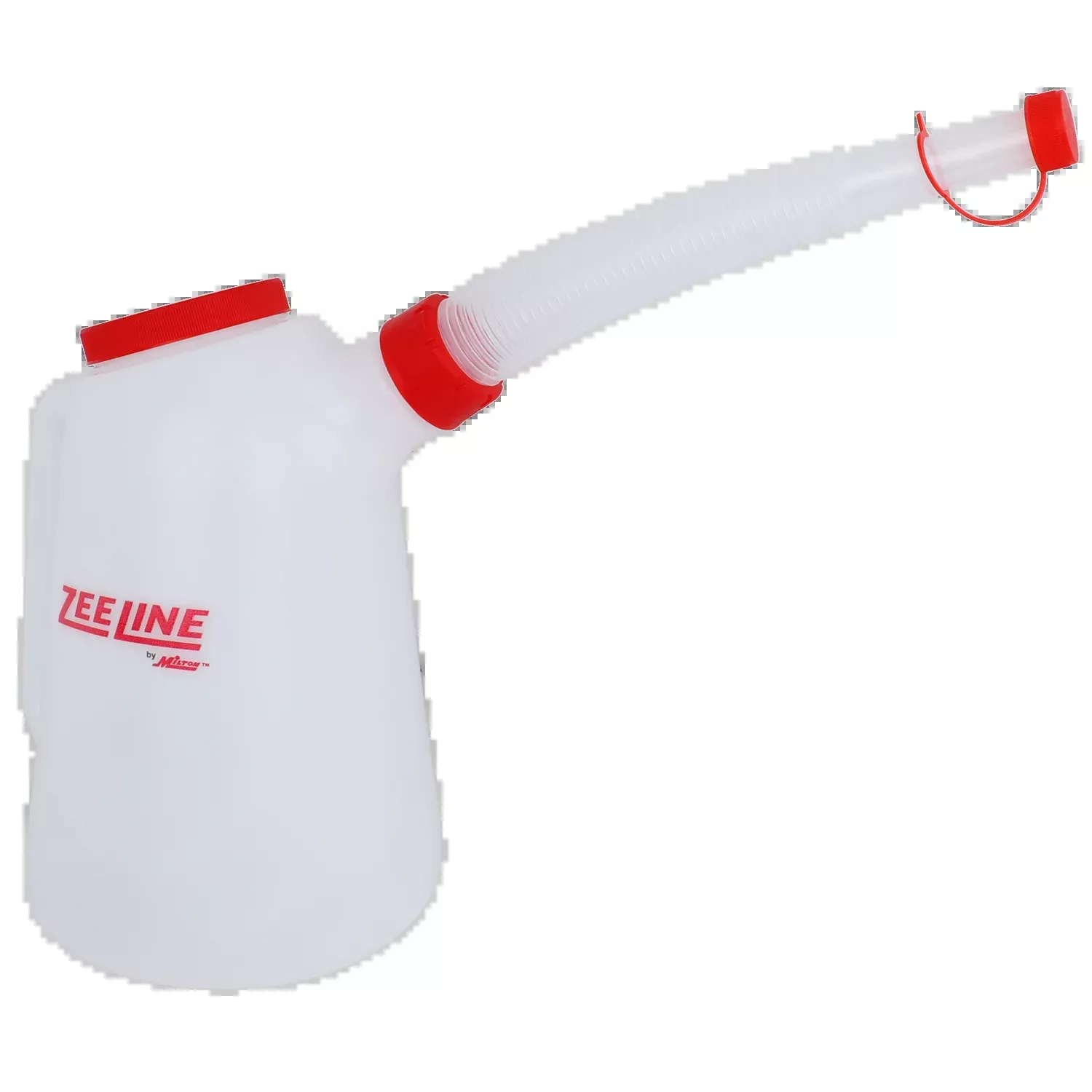 ZE757W - 5 Quart Polyethylene Oil Dispenser with Flexible Spout