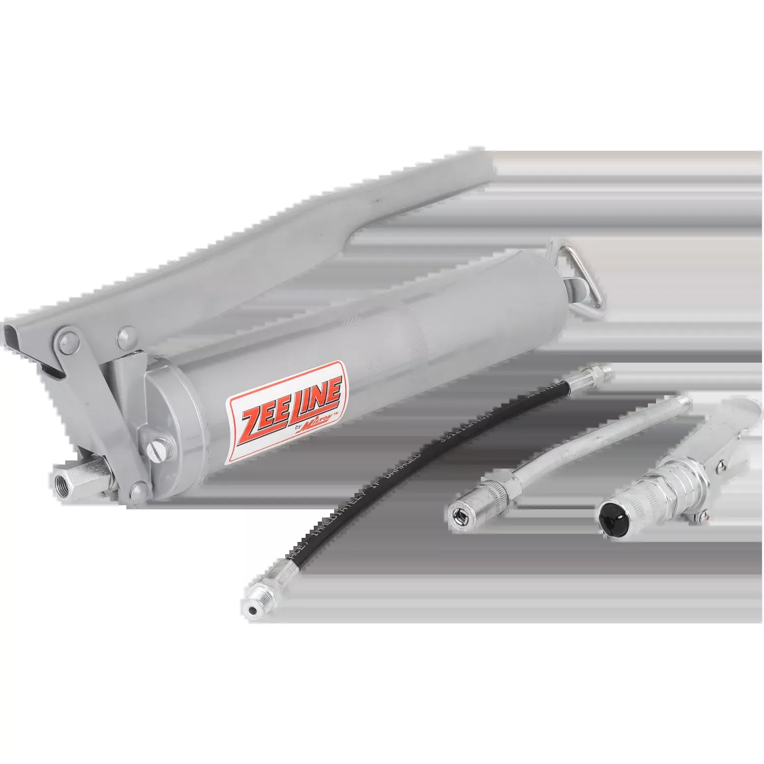 ZEMD4-LC – 6,000 psi Medium-Duty lever action grease gun w/locking coupler